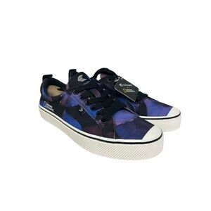 Cariuma Women's 10 Men's 8.5 National Geographic Purple Foliage Canvas Sneaker